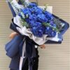 Bó Cẩm Tú Cầu Xanh S256