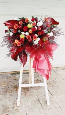 hoa chúc mừng khai trương