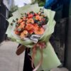 Bó Hồng Cam S231